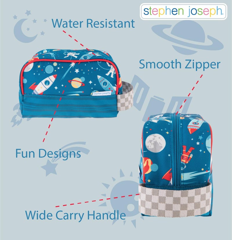 Stephen Joseph, Kids Toiletry Bag, Kids Dopp Kit, Travel Bag, UNICORN - Image 3