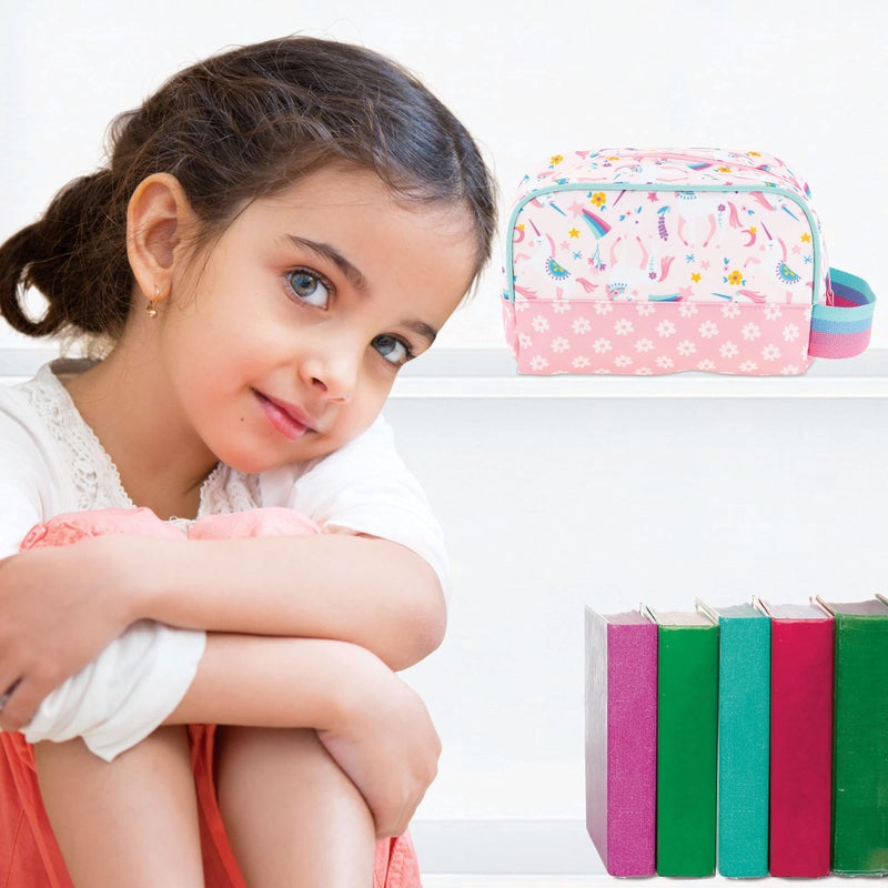 Stephen Joseph, Kids Toiletry Bag, Kids Dopp Kit, Travel Bag, UNICORN - Image 4