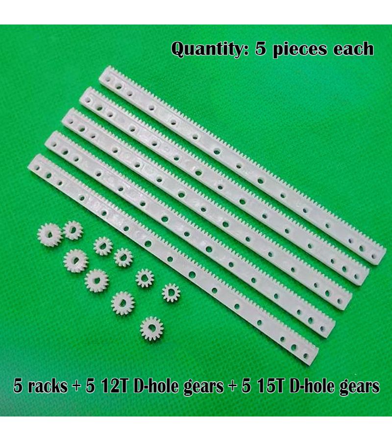 A Mechanical Kit With 5 Racks And 10 Gears For Creating Moving Science At Home - Image 5