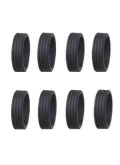 PYC 8PCS Luggage Wheel Covers-Carry on Luggage Suitcase Wheels Protector/Luggage Caster Cover for Most 8-Spinner Wheels Luggage Sets,Silicone Case for Suitcases Wheel/Luggage Accessories  - Image 3