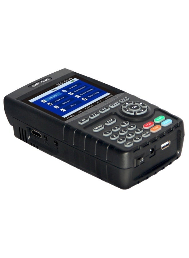 SATLINK WS6916 Digital Satellite Signal Finder Meter, 3.5 inch TFT LCD Screen, Support DVB-S / S2, MPEG-2 / MPEG-4 - Image 2
