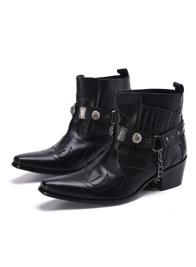 Shougu New Chelsea Short Boots For Autumn And Winter  - Image 1
