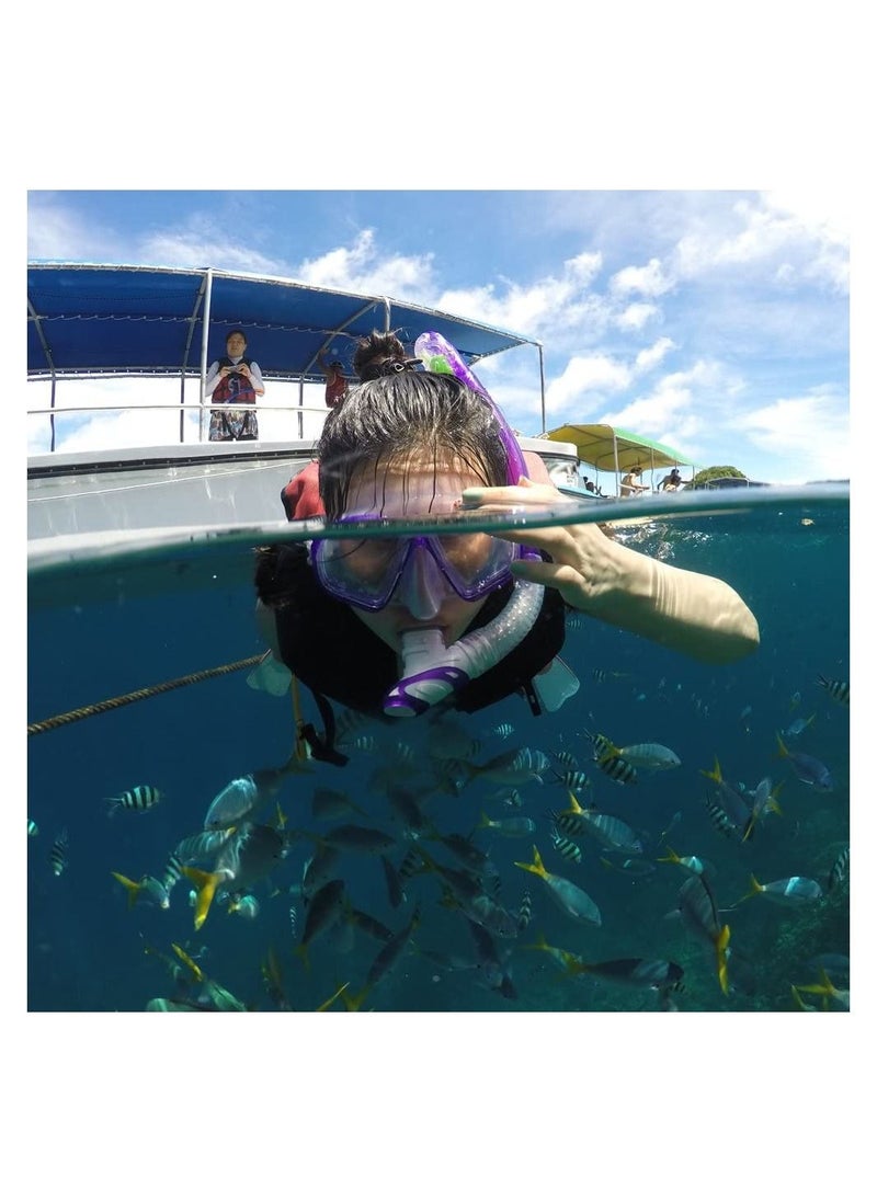 TELESIN - 6'' T05 Underwater Dome Port Housing Waterproof Lens Hood Dome Diving with Dome Storage Bag - Image 1
