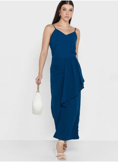 Strappy Drape Detail Jumpsuit