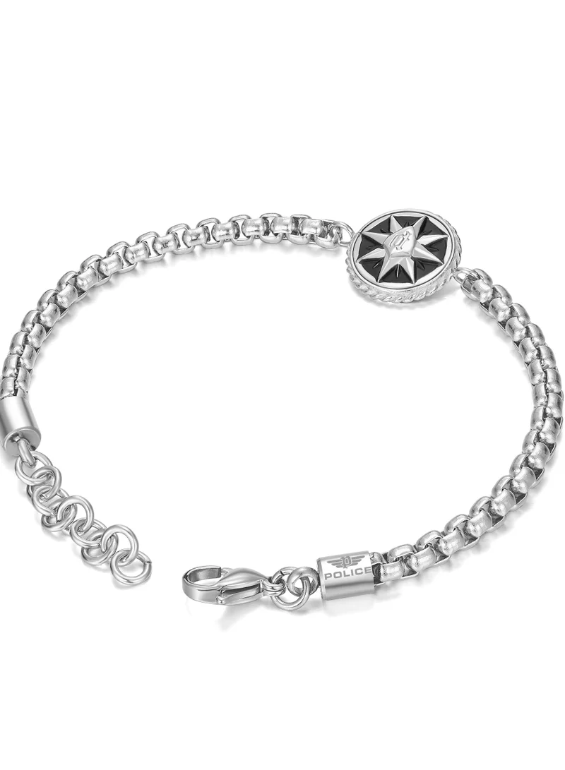 POLICE Octogram Gents Stainless Steel Bracelet