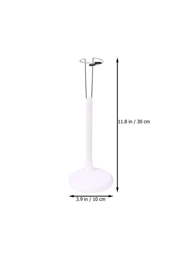 NUOBESTY 4Pcs Doll Display Holder Doll Stands Doll Display Holder Model Support Frame Dolls Accessories 35Cm Action Figure Stand White Doll Stand Holder - Image 4