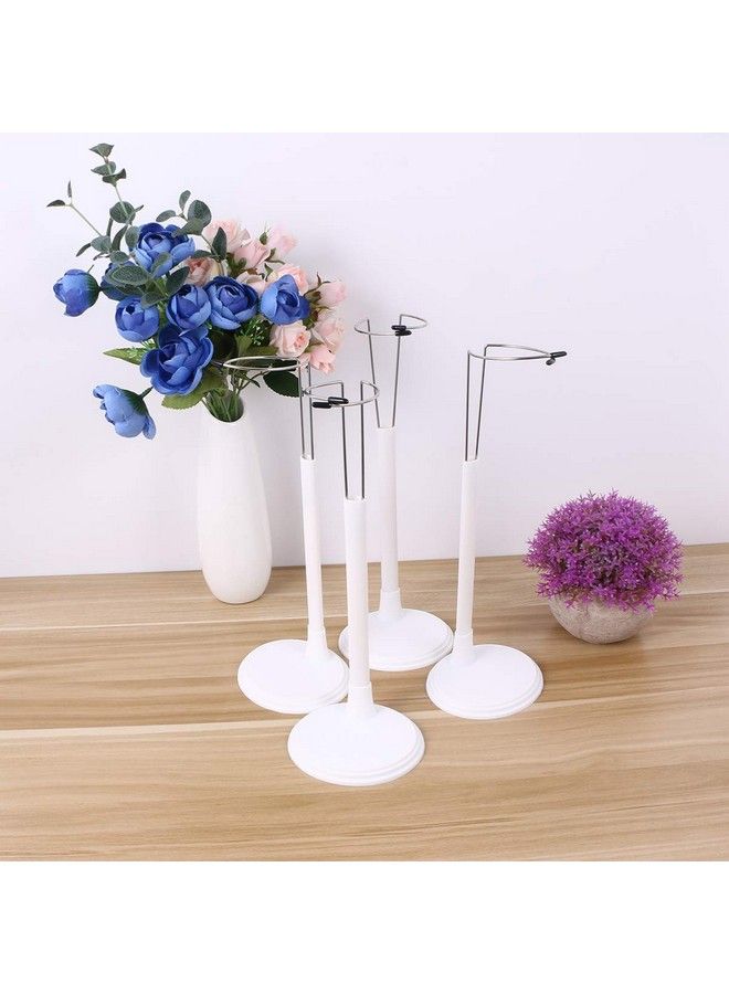 NUOBESTY 4Pcs Doll Display Holder Doll Stands Doll Display Holder Model Support Frame Dolls Accessories 35Cm Action Figure Stand White Doll Stand Holder - Image 5