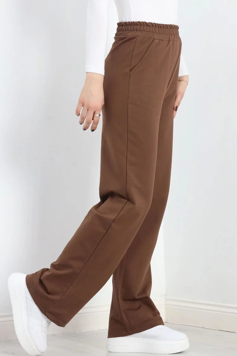 Kazax Kazakh 2 Yarn Combed Cotton Sweatpants Bitter Coffee - 20281.1878.