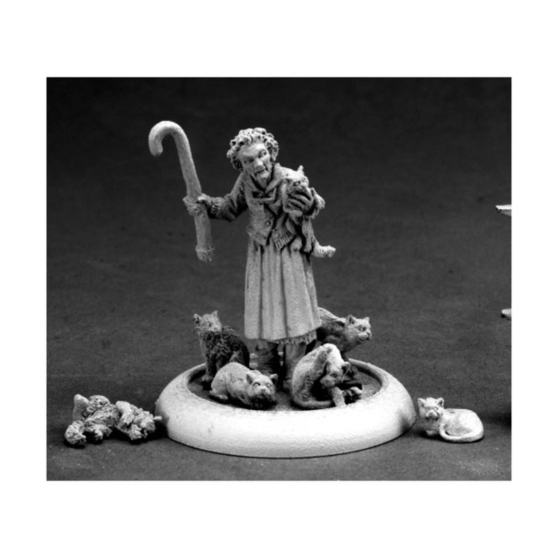 Reaper Edna The Crazy Cat Lady Chronoscope Miniature - Image 4