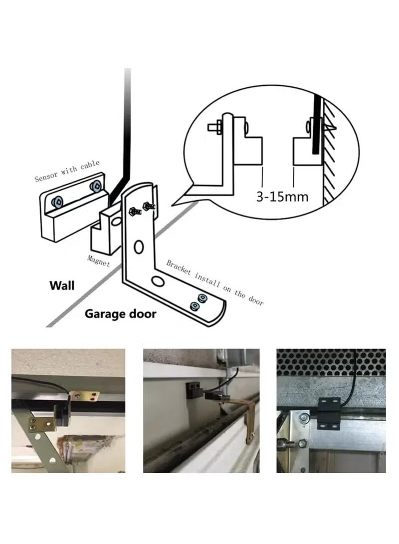 يان تي جهاز تحكم Tuya WiFi الذكي لفتح باب المرآب، جهاز تحكم عن بعد لاسلكي يعمل مع التحكم الصوتي Alexa Google Home - Image 4
