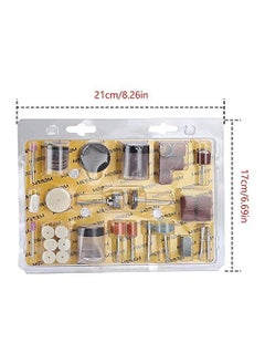 SHB SHB 105pc Rotary Tool Accessories Set Electric Grinding Attachment Kit Mini Drill Grinding Polishing Drilling Kits for Rotary Tool  - Image 5