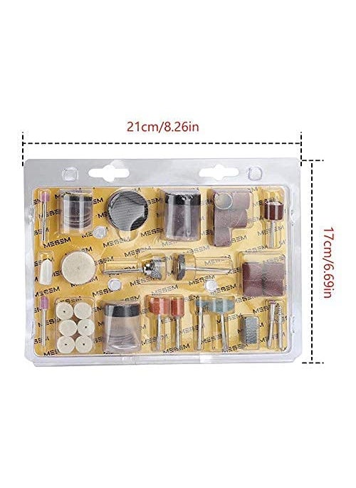 SHB SHB 105pc Rotary Tool Accessories Set Electric Grinding Attachment Kit Mini Drill Grinding Polishing Drilling Kits for Rotary Tool  - Image 5