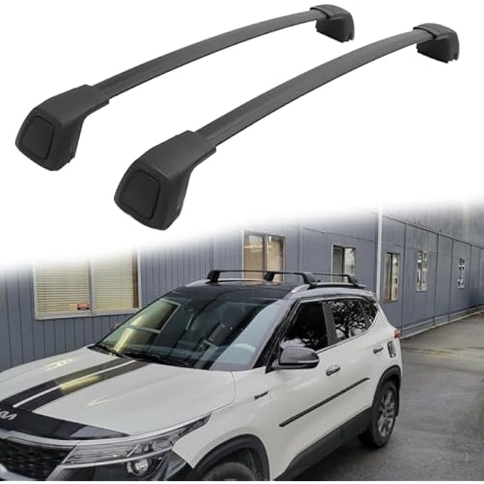rayihni Roof Racks Cross Bars Fit for Kia Seltos KX3 2021 2022 2023 2024 Crossbars with Lock - Image 2