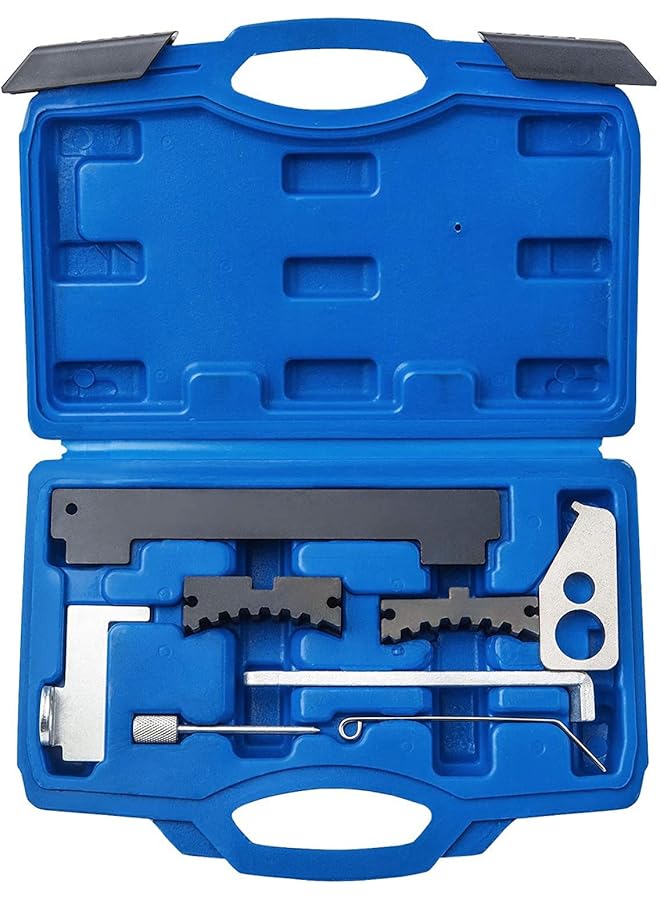 Orion Motor Tech Omt Engine Camshaft Tensioning Locking Alignment Timing Belt Tool Kit Compatible With Chevy Cruze Aveo Alfa Romeo Fiat 16V 1.4 1.6 1.8 En6340 Km6340  - Image 1
