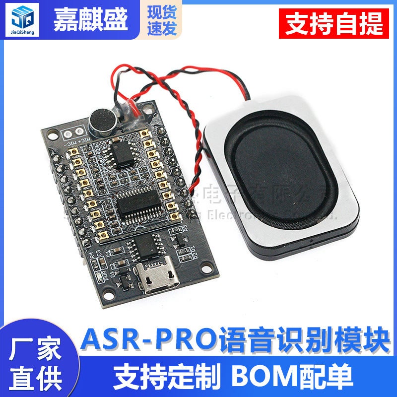 ASR-PRO AI Offline Speech Recognition Development Board Tianwen Learning Module Serial One-Click Download - Image 1