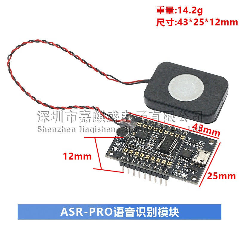 ASR-PRO AI Offline Speech Recognition Development Board Tianwen Learning Module Serial One-Click Download - Image 2