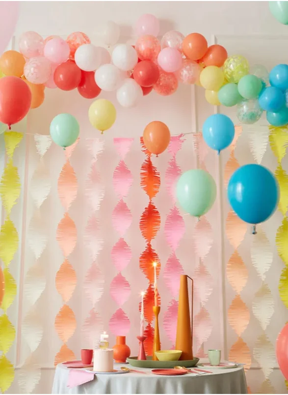 Meri Meri Rainbow Twisty Fringe Garland