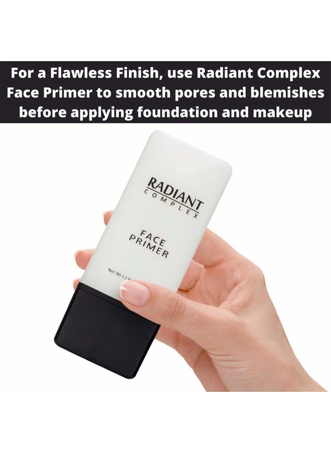 Radiant Complex Best Makeup Base: Radiant Complex Face Primer and Pore Minimizer Transforms Your Skin into a Smooth Matte Canvas for Applying Foundation and Make Up, Hiding Fine Lines, Blemishes and Wrinkles 1.2 OZ  - Image 2