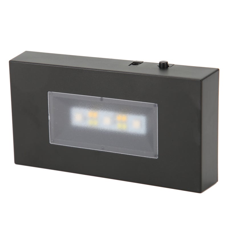 Led Light Stand Base: Rectangle 5-Color Multi Mode - Usb Or Battery Powered Durable Abs Display Base For Tabletop Artwork, Glass Box Mementos And Gifting - Image 3