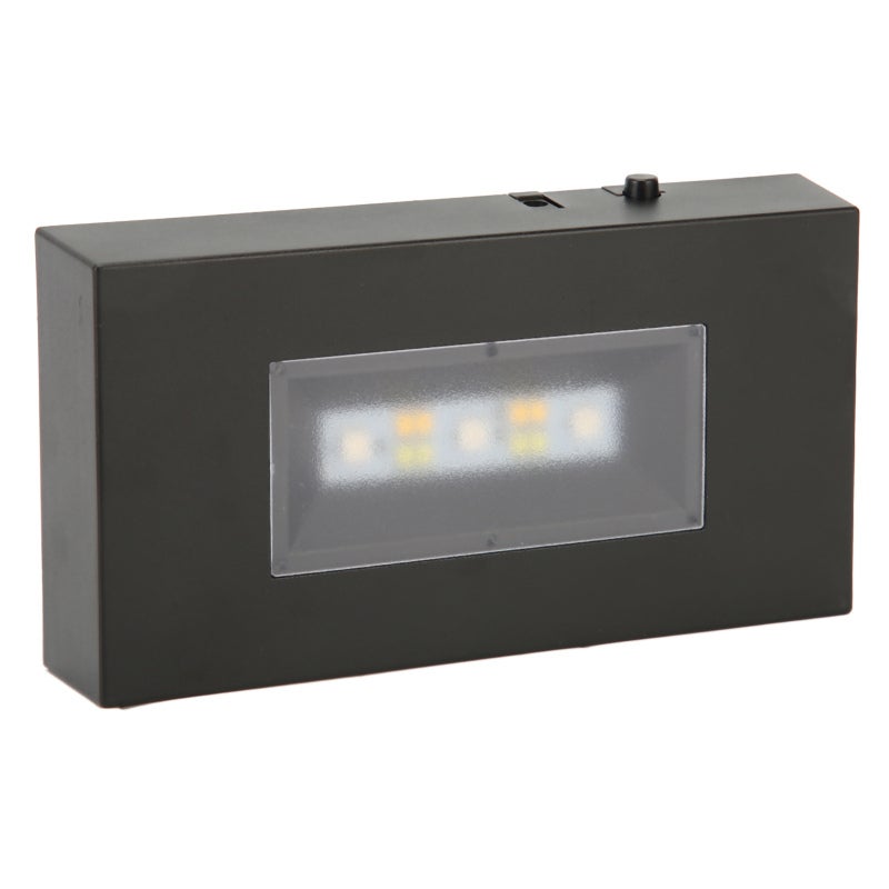 Led Light Stand Base: Rectangle 5-Color Multi Mode - Usb Or Battery Powered Durable Abs Display Base For Tabletop Artwork, Glass Box Mementos And Gifting - Image 4