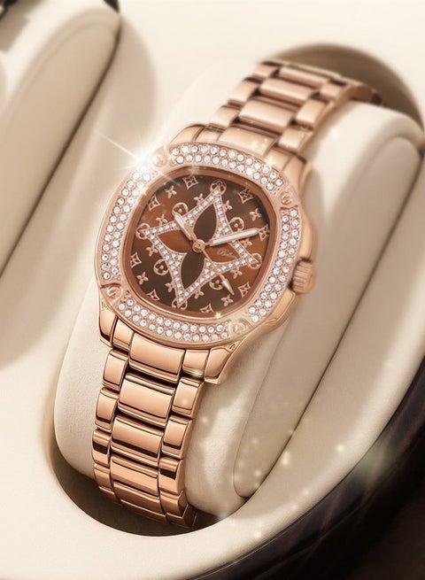lushika ​Watch for Ladies​ Quartz - Stainless Steel Band  display picture 1
