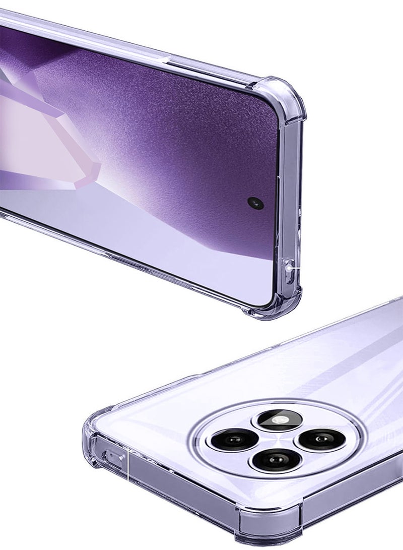 CATANES TPU Gorilla Case Cover for OnePlus ACE 5 PRO 5G, Phoce Cover with Reinforced Corner Bumper Camera Protection Slim Fit Shockproof Flexible - Clear - Image 5