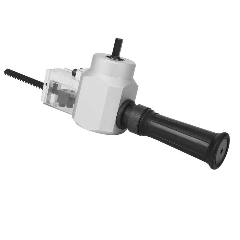 Double Head Metal Cutter Sheet Nibbler Drill Attachment Electric Wood Saw Aluminum Alloy Body with Wrench for Cutting Metal Sheets and Rods Precision Tool for Car Repair - Image 5