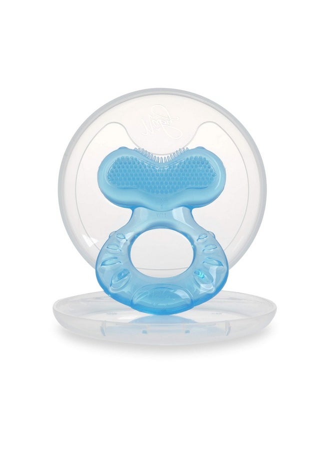 Silicone Teethe-Eez Teether With Bristles, Includes Hygienic Case, Blue - pzsku/ZF2F2E9737B8DAC3A65E1Z/45/_/1735214384/309b6b7b-a920-48ad-b6bd-d9359674abb7