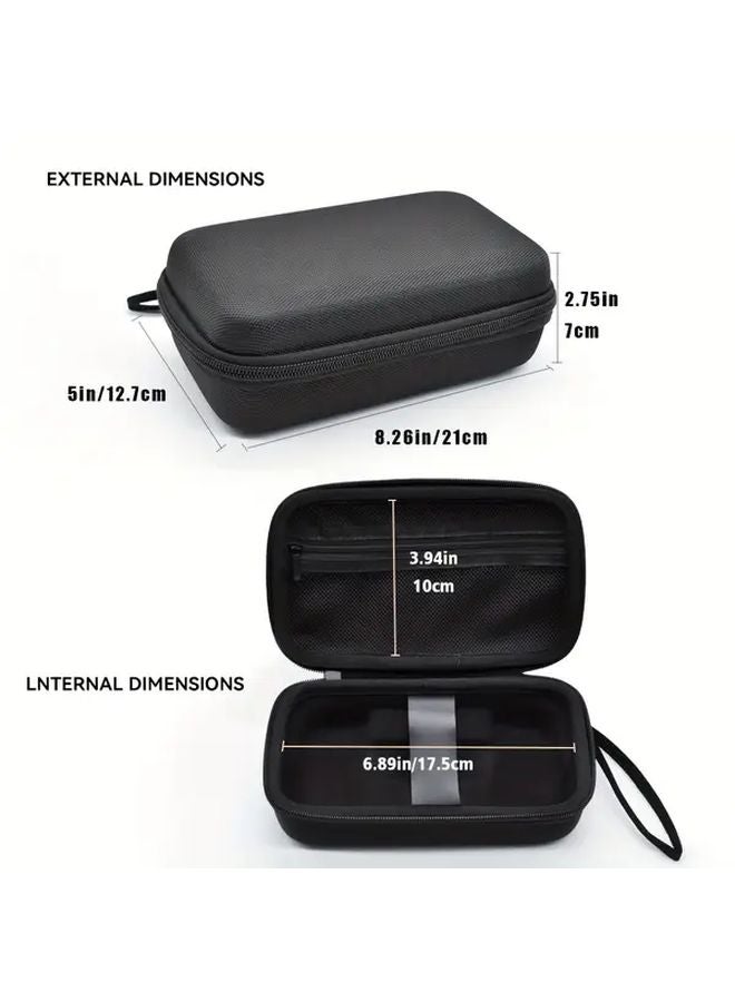 Black Backbone One Game Controller Travel Case Durable EVA Hard Shell Protective Storage Bag - Image 3