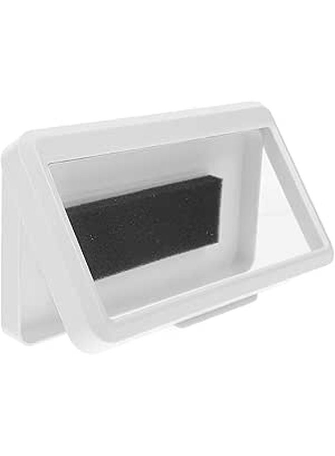 Waterproof Shower Phone Case Wall Mount Rotatable Holder Touch Screen Compatible White - Image 1