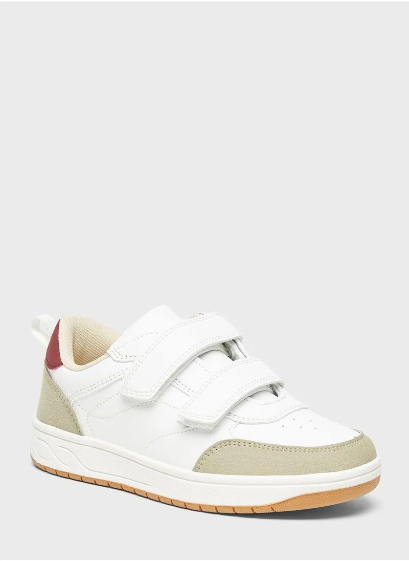 LBL by Shoexpress Kids Low Top Velcro Sneakers