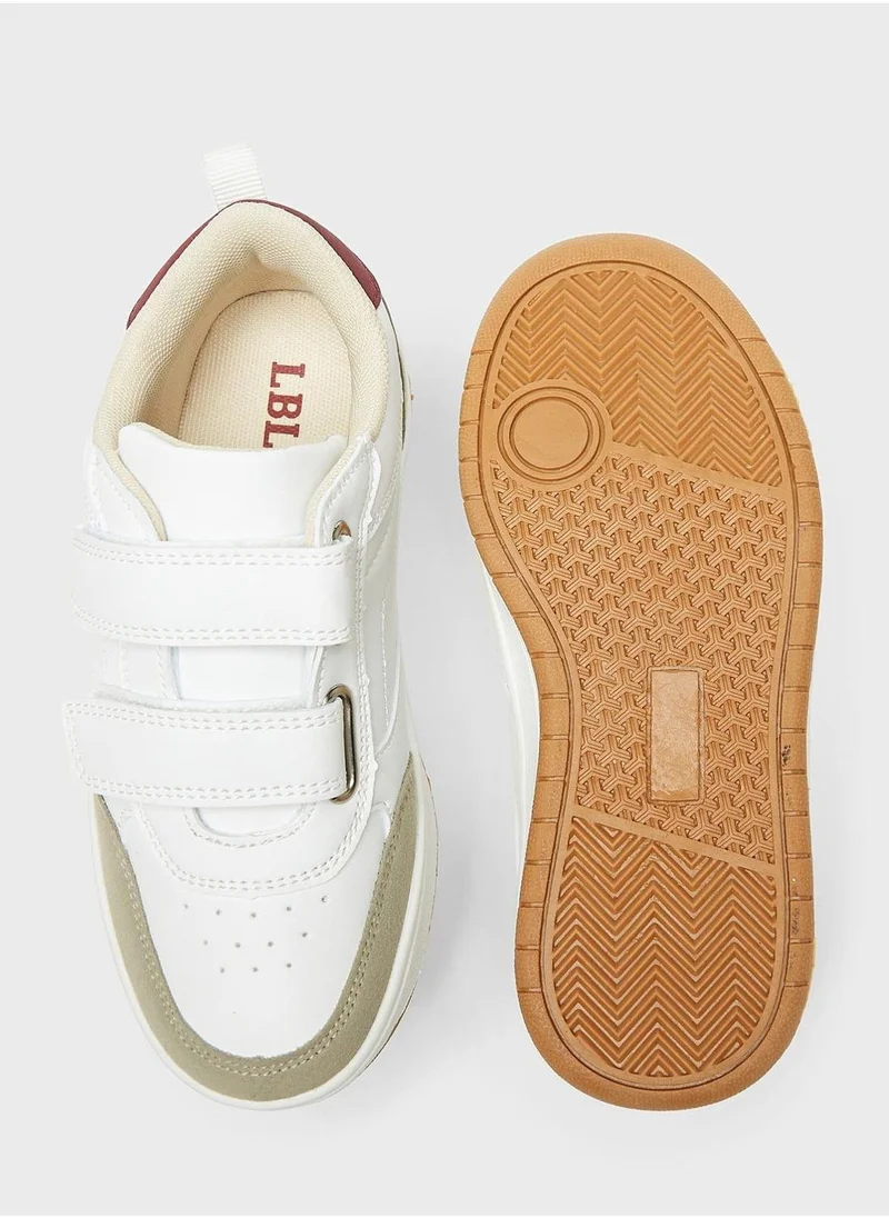 LBL by Shoexpress Kids Low Top Velcro Sneakers