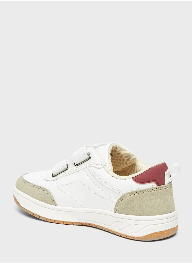 LBL by Shoexpress Kids Low Top Velcro Sneakers