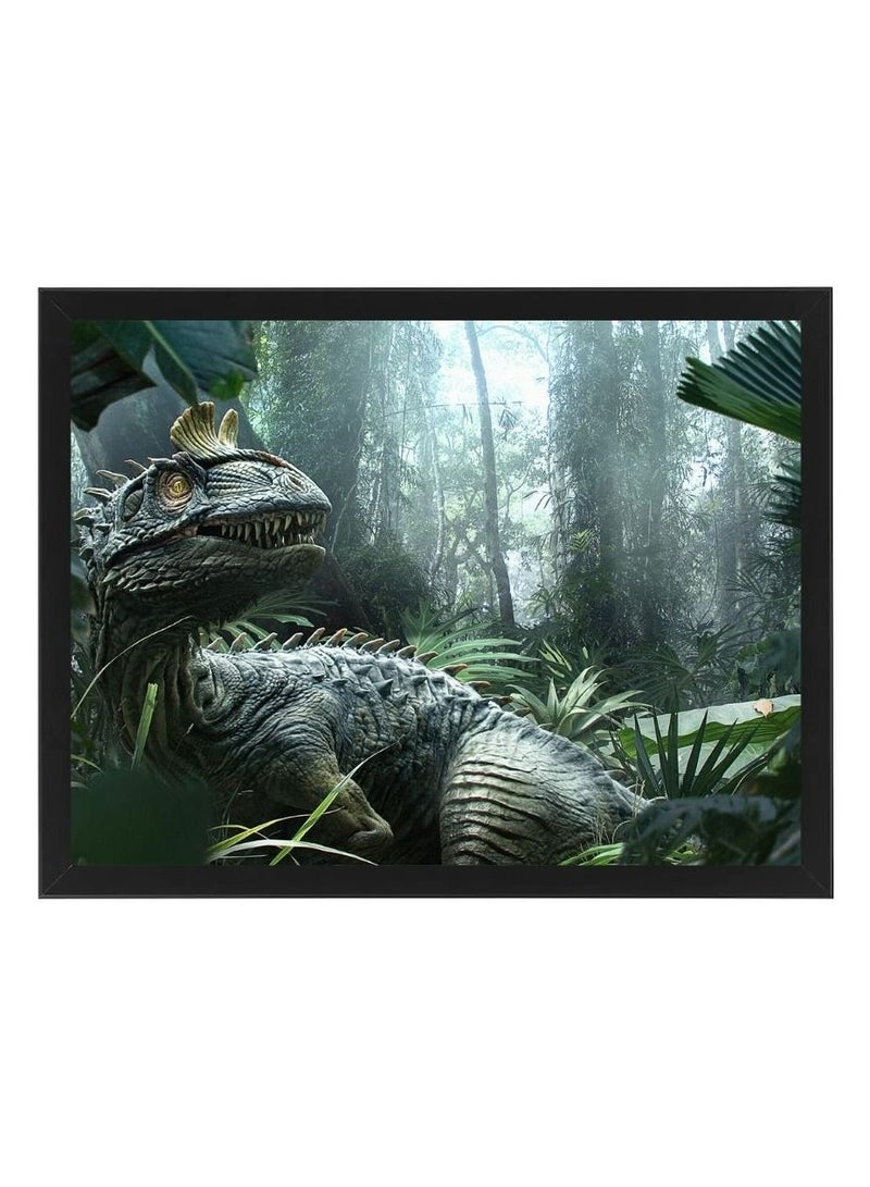 RKN Digital Wall Art Poster Frame Jurassic Park  30X40 cm - Image 2