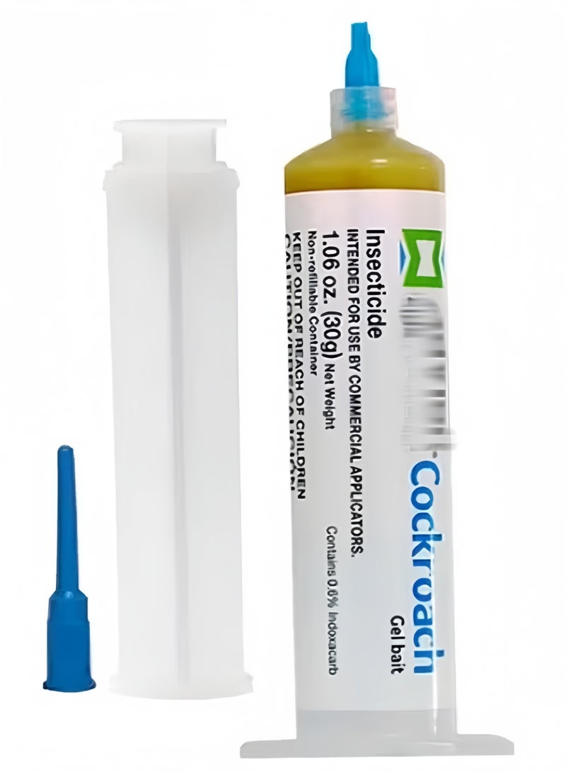 Cockroach الصراصير الجيل الطعم يتضمن (1 أنبوب + 1 المكبس + 1 نصيحة)