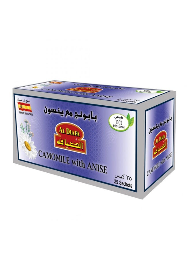 Al Diafa Chamomile with Anise 25 sachets