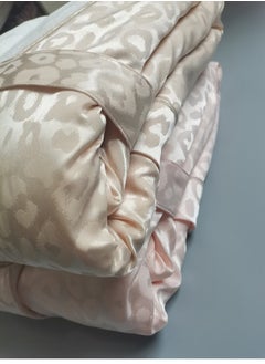 Generic Luxury Imitation Silk Double-Layer Warm Bathrobe, Home Postpartum Clothing  - Image 3