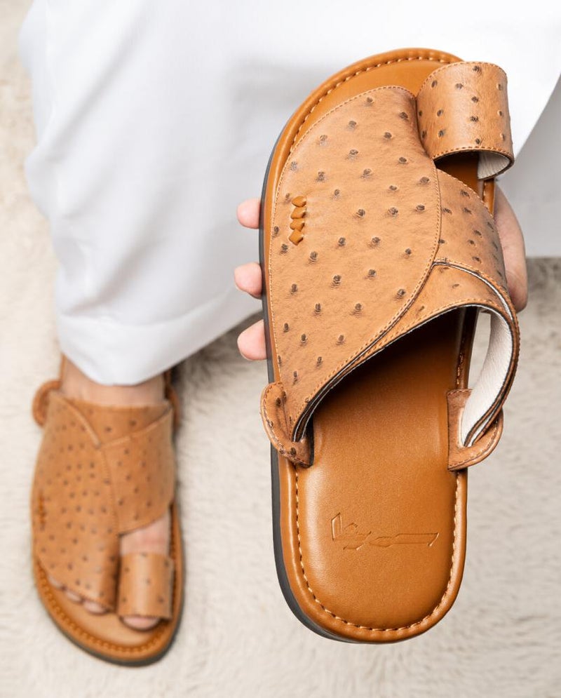 Arabic Sharqi Sandals | Brown | Sandals Traditional footwear - Image 3