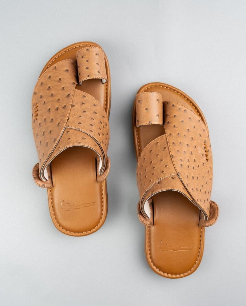 Arabic Sharqi Sandals | Brown | Sandals Traditional footwear - Image 1