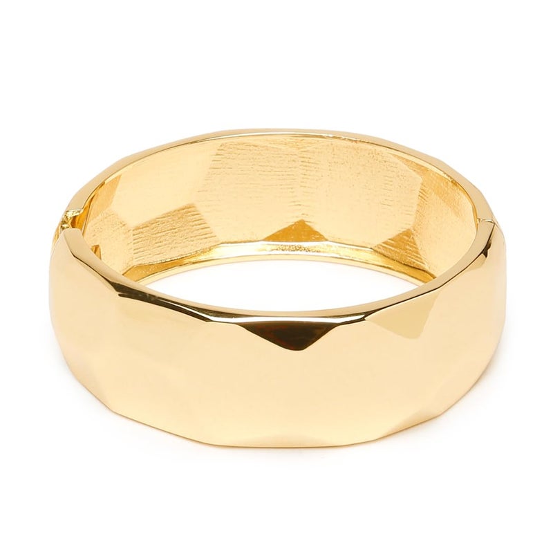 YouBella Jewellery Stylish latest Gifts Gold Plated Bold Look Celebrity Inspired Cuff Bracelet for Girls and Women (Style 3) - Image 1