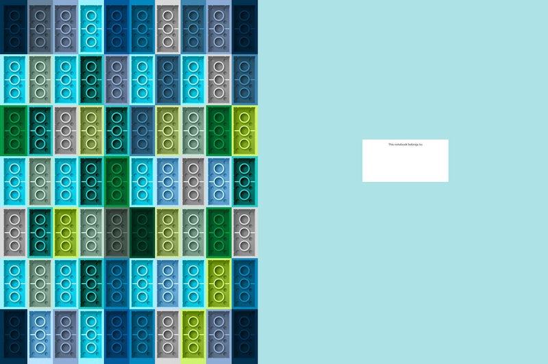 Chronicle Books دفتر LEGO الطوب (LEGO x Chronicle Books) - Image 3