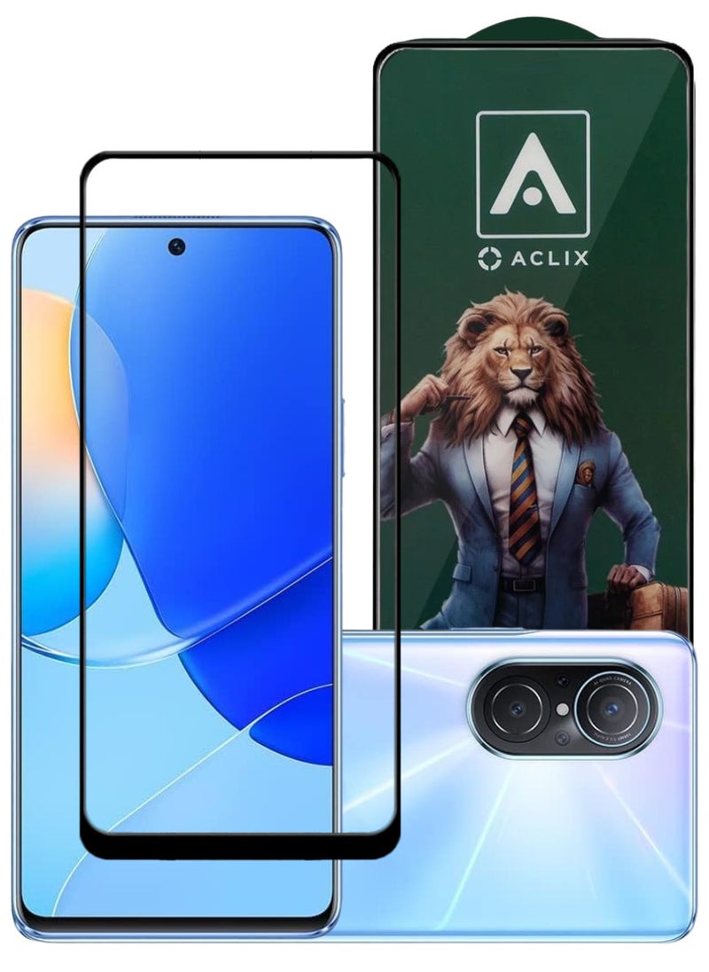 ACLIX Antistatic ESD Dustproof Premium Quality High Definition Tempered Glass Screen Protector Designed For Huawei nova 9 SE - Image 1