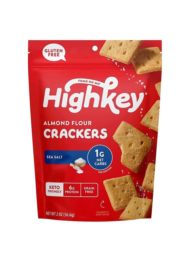 HighKey Sea Salt Crackers - 2.0oz