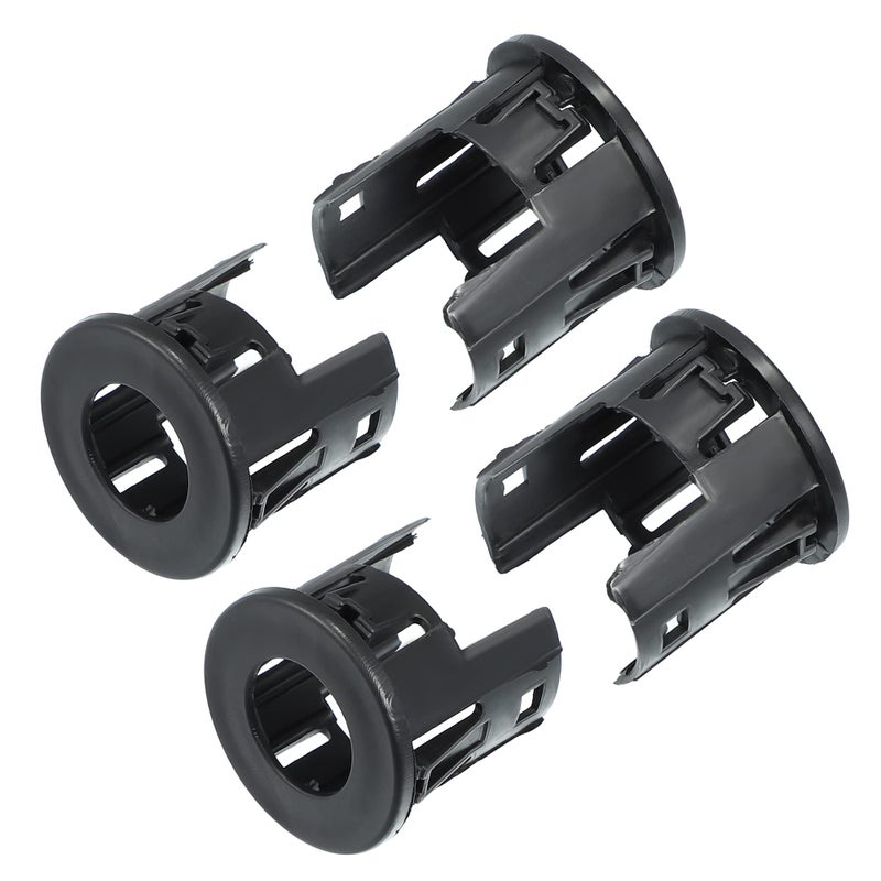X AUTOHAUX 4PCS Parking Assist Sensor Bezels for Front or Rear Bumper for Dodge for Ram 1500 20142018 Backup Parking Aid Sensor Retainer Bracket for Ram 1500 Classic 1921 Replace 5LS52TZZAA