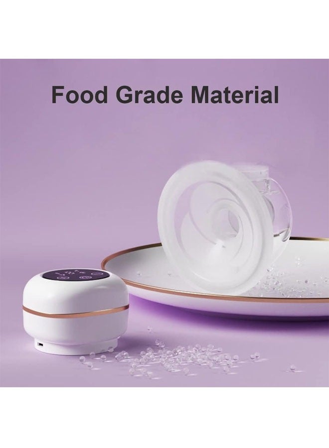 كيكي مضخة حليب الثدي الكهربائية المزدوجة خالية من البيسفينول A، قابلة لإعادة الشحن، مضخة حليب الثدي الكهربائية المزدوجة من السيليكون - Image 2