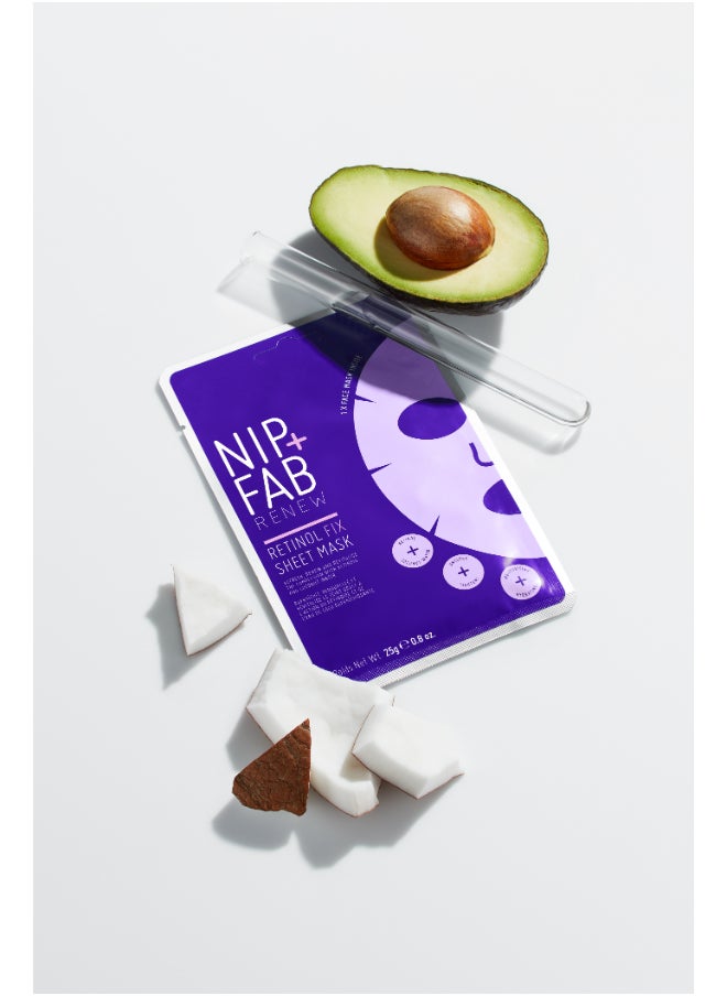 NIP+FAB Retinol Fix Sheet Mask  - Image 2