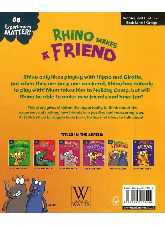 Experiences Matter: Rhino Makes A Friend  - Image 2