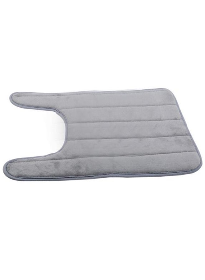 Bathroom Absorbent Non-slip Pad U-shaped Memory Foam Toilet Pad