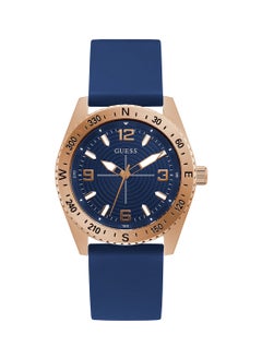 GUESS Men Analog Round Shape Silicone Wrist Watch GW0361G1 42 mm  - Image 2