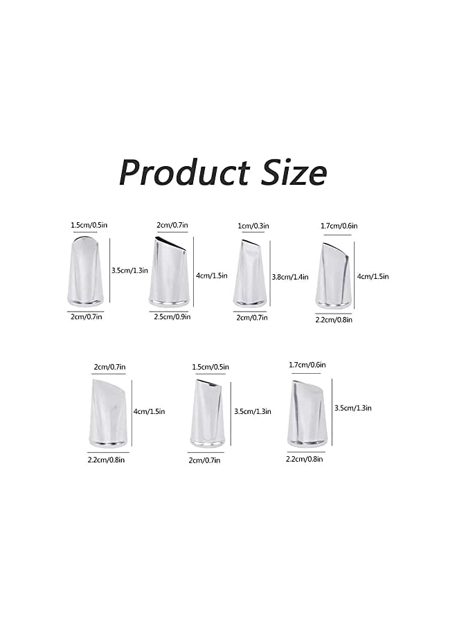 S-TOP Cake Decorating Tips Kit Stainless Steel Fudge Rose Nozzle Buttercream Frosting Piping Pastry Tools Cake Decorating Tips Kit Cake Decorating Supplies Baking Kit Tools - Image 4